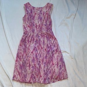 Medium pink and purple dress